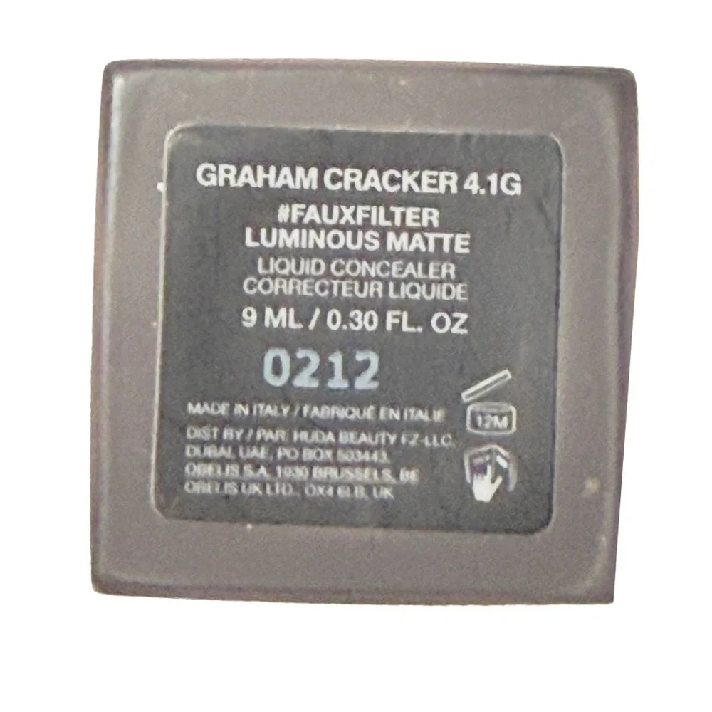 Huda Beauty #FauxFilter Luminous Matte Concealer - graham cracker 4.1g